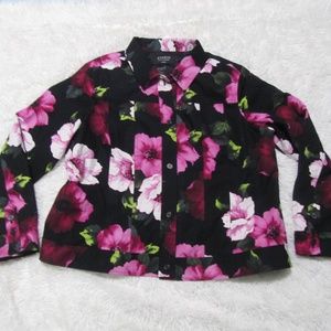 Liz Claiborne Floral Jacket Size 18W